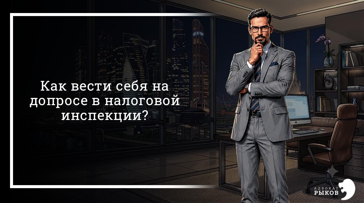 Как вести себя на допросе в налоговой инспекции?
